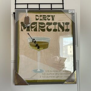 Dirty Martini Wall Art